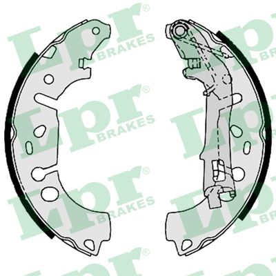 LPR 09100 Arka Pabuç Balata Fiat Fiorino 09> Grande Punto 05>13 Linea 07> Punto Evo 09>12 Punto 12> Citro N N Emo 09> Peugeot Bipper 08> Opel Corsa D 09>14 Corsa E 14> Adam 12> 228x42