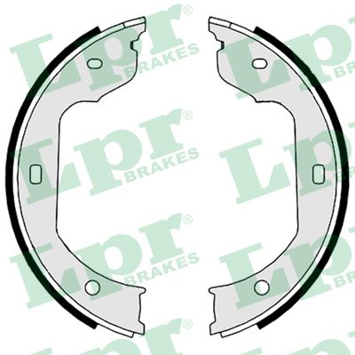 LPR 09110 Fren Balatasi Arka Park Freni Bmw E46 E60 E63 E64 E65 F07 F01 E83 E53 E70 E71 E72 F15 F16 E85 . Vw Transporter T5 Touareg Multivan T5