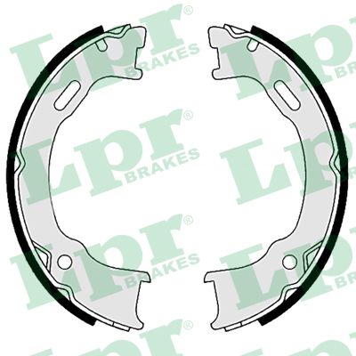 LPR 09560 Fren Balatasi Arka Kampana 2.4-2.5-3.7 Grand Cherokee/Jeep/Wrangler/Chrysler 02>