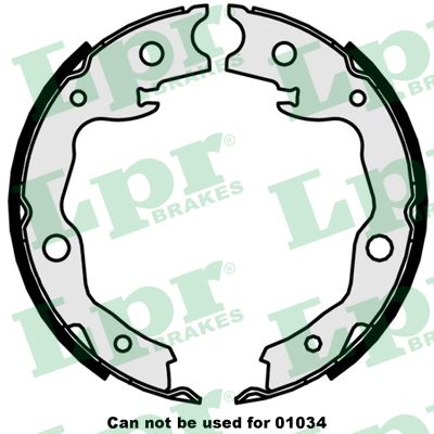 LPR 09870 Pabuçlu Fren Balatasi Arka Renault Koleos I 08> Nissan X-Trail Ii T31 07>13 Qashqai 07>13 Pulsar 14> Juke 10> Toyota Yaris 20> Rav 4 Iii 06> Rav 4 Iv 12> 172x32 Mm