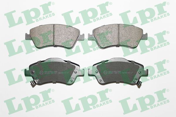 LPR 05P1316 Ön Fren Balata Toyota Auris. Corolla 1.4l 1ndtv Nde150 D-4d Dizel 07->