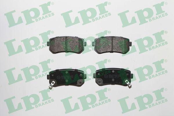 LPR 05P1344 Arka Fren Balata Hyundai Accent Era 1.4l G4ee 06-10 / İ30 1.4l 1.6l 08-> / İx35 1.6l G4fd Gdi 11-> / Kia Ceed 1.4l 1.6l 07-> / Sportage 1.6l G4fd Gdi 09-> / Rio 1.4l 1.6l 05-> Sürtünme Yüzeyi Eğik