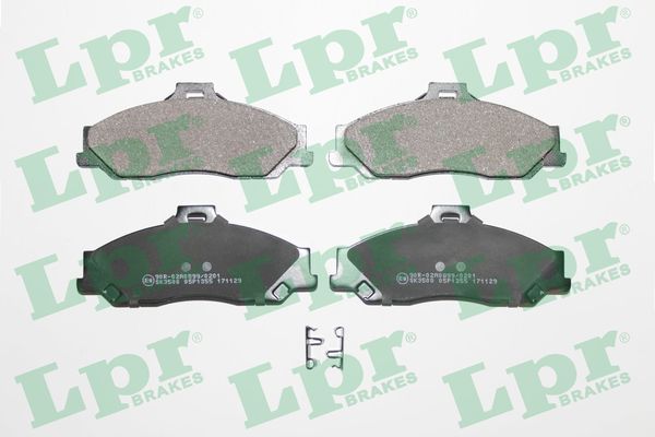 LPR 05P1355 Ön Balata Ranger 2.5 D Td 4x4 99 > 3.0 Tdci 05 > Mazda B Serisi 2.5 D Td 98 > Gdb3353