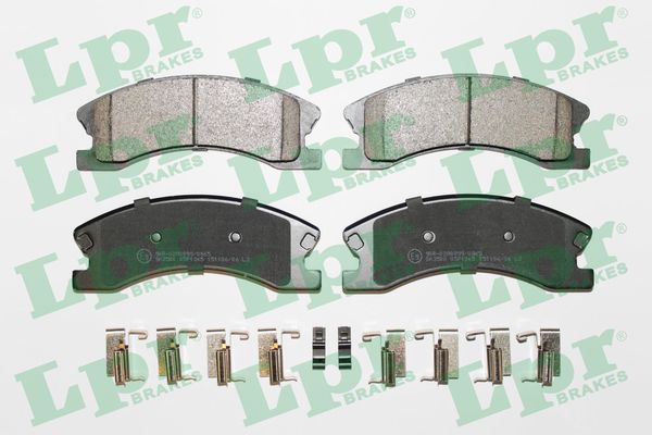 LPR 05P1365 Balata Ön Jeep Grand Cherokee Ii 99>05 157.7x60.5x19.3 Mm