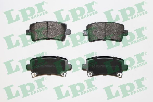 LPR 05P1584 Arka Fren Balatasi Insignia A 08>17 Saab 9.5 10> Malibu 2.0d 2.4 12> 16 İnç Jant
