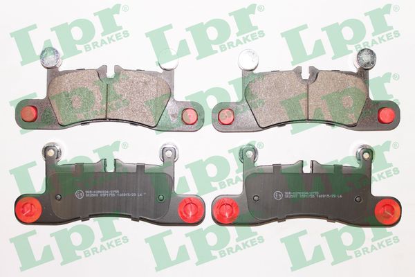 LPR 05P1755 Arka Balata Vw Touareg 3.6 V6 Fsi-3.0 V6 Tsi 4.2 10 > Cayenne 3.0d 4.8 10 >14 > 911 3.4 11 >