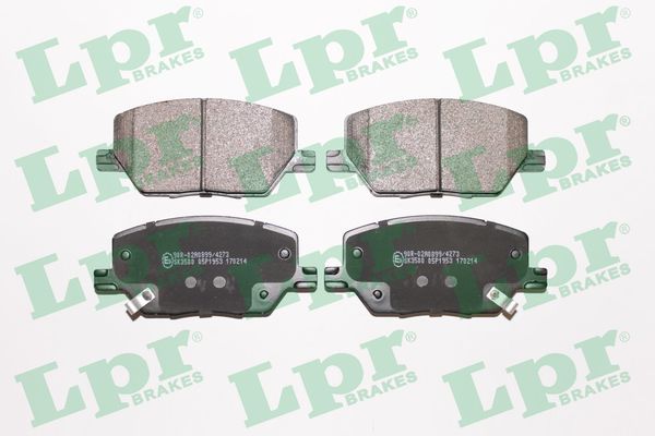 LPR 05P1953 Ön Fren Balatasi Fiat 500x 14> Jeep Renegade 14> Compass 20> 1.3d Mtj 1.3tb 1.4 1.6d Mtj 1.6e-Torq