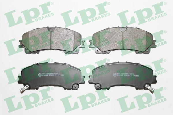 LPR 05P2012 Ön Fren Balatasi Renault Koleos Ii 16> Nissan X-Trail Iii 16> Infiniti Qx50 13>
