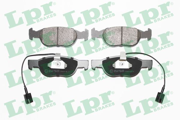 LPR 05P424 Arka Fren Balatasi Fiat Tempra 90>Tipo 87> Uno 89> Marea 96> Croma 87> Bravo 96> Alfa Romeo 145-146 -155-156-164