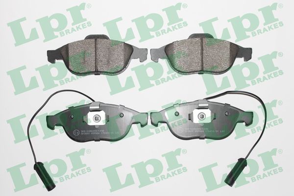 LPR 05P664 Ön Fren Balatasi Alfa Romeo 156 97>05 147 01>10 Fişli