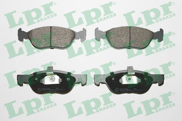 LPR 05P740 Ön Balata Punto 1.4-1.3 Jtd 16v 03 > 1.9 Jtd 01 > Grande Punto 1.4 05 > 1.3 Jtd 08 >