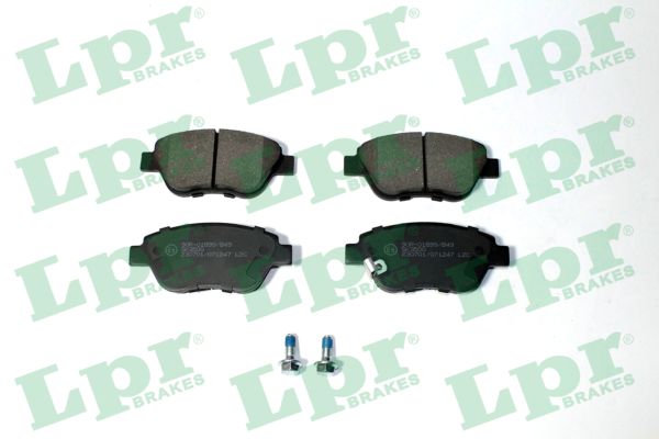 LPR 05P1247 Ön Balata Corsa D Küçük Tip 1.0-1.2-1.3 Cdti-1.4 06> Adam 14> Doblo 03> Panda 04>