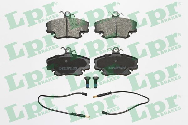 LPR 05P349 Ön Balata Fişli Renault R9-R19-R21-Clio I-Ii-Megane I-Twingo-Logan-Sandero-Solenza