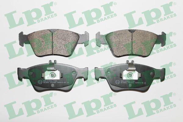 LPR 05P409 Fren Balatasi On Mercedes W202 S202 C208 W210 S210 C140 R170