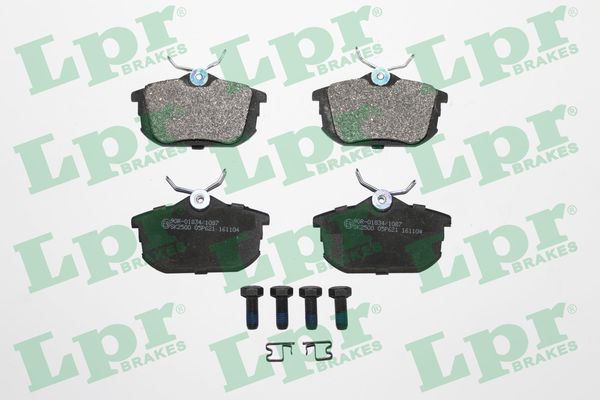 LPR 05P621 Arka Fren Balata Mitsubishi Carisma 1.6l 1.8l 4g92 4g93 Da1a Da2a 95-> / Space Star 1.3l 1.6l Dg1a D G3a 98-> / Volvo S40. V40 1.6l 1.8l 2.0l 2.0l T 95-04