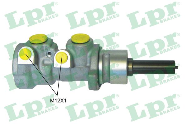 LPR 6205 Fren Ana Merkezi C4 P307 1.6i 16v 01> 2.0i 16v 00>2.0hdi 16v 00>Cap: 23.80mm