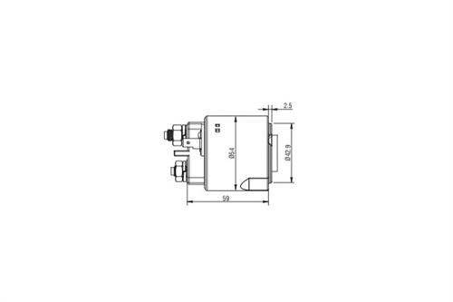 UCA-41633 Motor Takozu (Fiat/Peugeot/Citroen Scudo/Ulysse/407/607/807/Expert/C5/C8/Jumpy/Evasion Tum Modeller