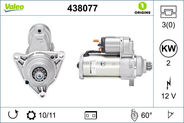 SEG 0001125031 Marş Motoru 12v 10d 2.0kw Transporter 2.5tdi/2.4d/Multivan