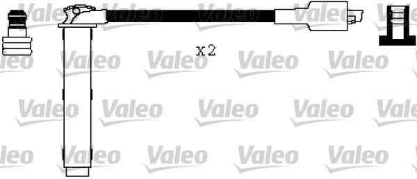 VALEO 346337 Buji Kablosu 1.8 Freelander 1 98>06 2 Adet
