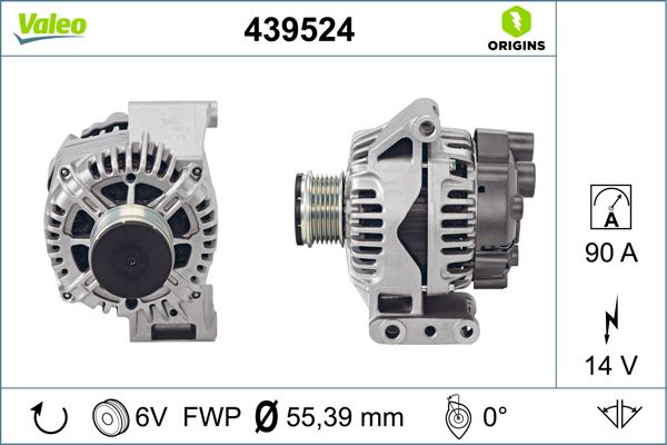 LUCAS LEA0467 Alternatör 90a Klimali Corsa C-Astra G-H-Meriva A-Tigra-Agila-Nemo-Bipper-Grande Punto- Fiorino-Doblo 1.3 Jtdi