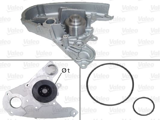 VALEO 506864 Devirdaim Su Pompasi Fiat Ducato 06> Ivecodaily Iii 05> C13 2.3 Jtd F1a Karsan J10 02> E4 Jest 5