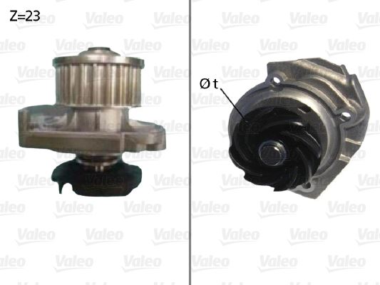VALEO 506686 Devirdaim Albea-Punto-Linea-Idea-Stilo-Brava-Ypsilon 1.2/1.4 16v