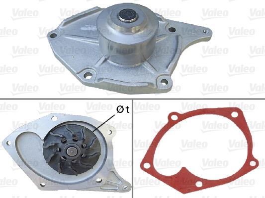 OES N64.03 Devirdaim Su Pompasi Renault Clio Ii 01>06 Megane Ii 03>08 Kangoo 01> Modus 04> Sc Nic Ii 03>08 1 .5dci K9k / Nissan Micra 1.5l K9k K12 03-10 / Note 1.5l K9k E11 06-> / Qashqai 1.5l K9k J10 06->