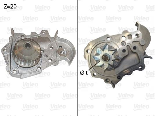 VALEO 506573 Devirdaim Renault Megane-R19 1.6 Enj Clio Symol 1.4 K7m-Logan-Sandero 1.4i-1.6i-Qashqai 1.6 7700861 686-1307700qad