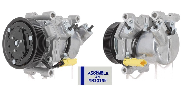 GUA 51317 Klima Kompresörü Peugeot P301 12> Citroen C-Elysee 12> 1.2 Vti-Puretech 1.5-1.6 Vti-Bluehdi