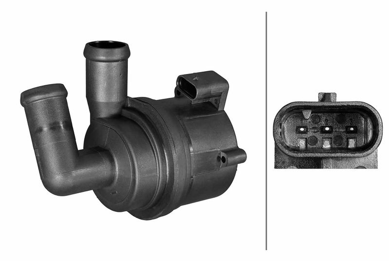HELLA 8TW358313321 İlave Su Pompasi Vw-Skoda-Seat-Audi-Polo-Golf6-Jetta-Passat-Caddy-T5-T6-A3 10> Cayb-Cayc-Cayd-Cbaa- Cbab-Cbac-Caga-Cffa-Cffb-Cfgb 1.6 Tdi-2.0 Tdi
