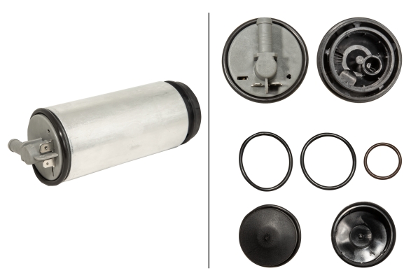 HELLA 8TF358303651 Yakit Pompasi.12v.Benzin.Audi A3/Seat Leon-Toledo/Skoda Octavia-Roomster/Vw Bora-Golf-New Beetle
