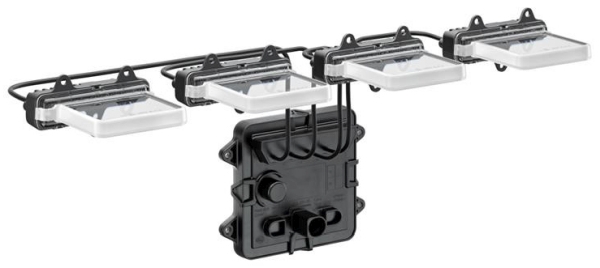 HELLA 2BE016400411 Daytime Running Light.Sol / 4 Modül