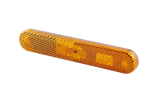 HELLA 2PS009226021 Yan Sinyal Lambasi.Sari.12v.Siyah.Plastik Kapakli Gövde.Led.Sari.Sol.2-Kutuplu.Hobbycar/Hymer/Knaus