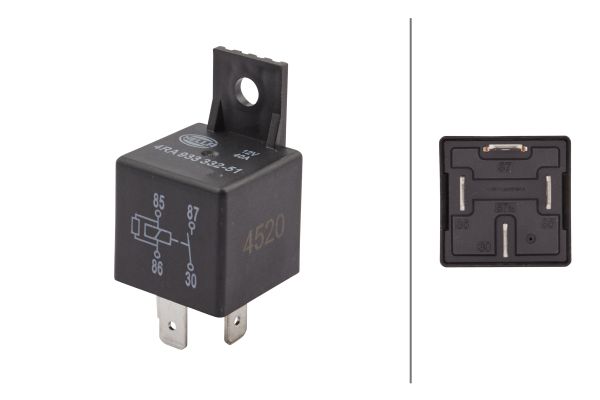 TPR-102409001 12v 40amp 4 Kutuplu Role
