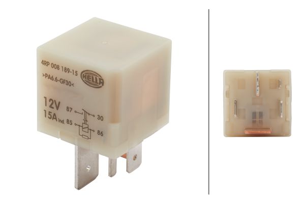 HELLA 4RP008189151 Röle. Yakit Pompasi.12v.Audi/John Deere/Seat/Skoda/Vw