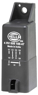 HELLA 4RV008188471 Kumanda Cihazi. Kizdirma Süresi.12v.İlave Kizdirma Yapabilen.Audi A3/Seat Altea/Vw Golf-Touran