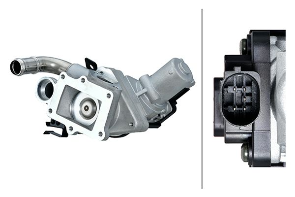 HELLA 6NU014865121 Egr Valfi.12v.Elektrikli.5-Kutuplu.Hyundai I40-Ix35/Kia Carens-Optima-Sportage