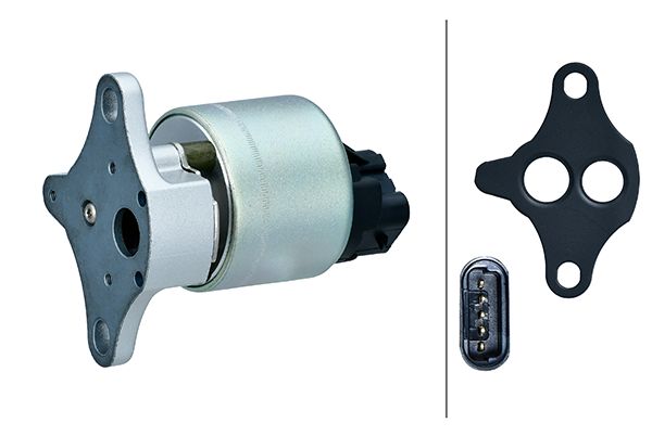 HELLA 6NU014865261 Egr Valfi.12v.Elektrikli.Chevrolet Aveo-Cruze-Epica-Lacetti-Nubira/Daewoo Kalos-Lacetti-Tosca