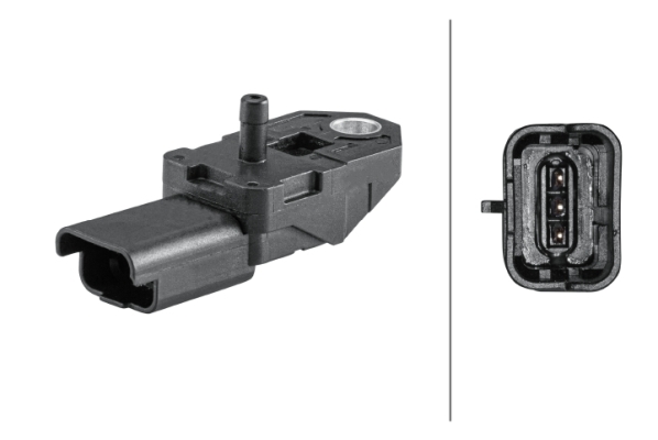 HELLA 6PP358152341 Emme Manifold Basinç Map Sensörü Peugeot P107-P206-P207-P307-P406-P607-P807-P2008-P3008-Partner-Ex Pert-Bibper Citroen C1-C2-C2-C3-C8-Berlingo-Nemo-Jumpy-Xsara 1.4 Hdi Dv4t Ford Fiesta 1.4 Tdci