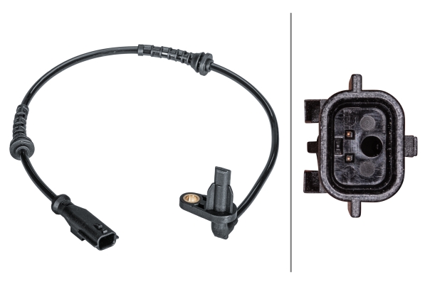 HELLA 6PU012679341 Abs Hiz Sensörü Arka Sol Logan I-Ii-Sandero I-Ii 1.2-1.4-1.6-1.5 Dci