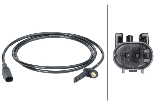 HELLA 6PU012679641 Tekerlek Hiz Sensörü.12v.Aktif Sensör.2-Kutuplu.Iveco Daily