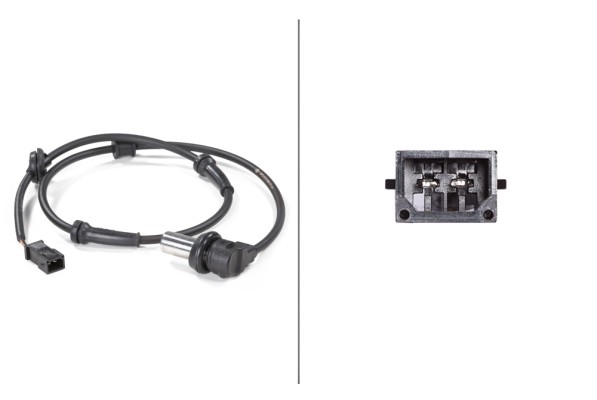 ZAS1527 Abs Sensoru On Sol-Sag Audi A4 B5 1994-2001 / Vw Passat 1996-2000
