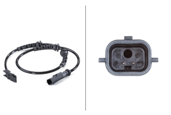 HELLA 6PU012806231 Tekerlek Hiz Sensörü.12v.2-Kutuplu.Dacia Logan-Sandero/Renault Clio-Logan-Modus-Sandero/Stepway