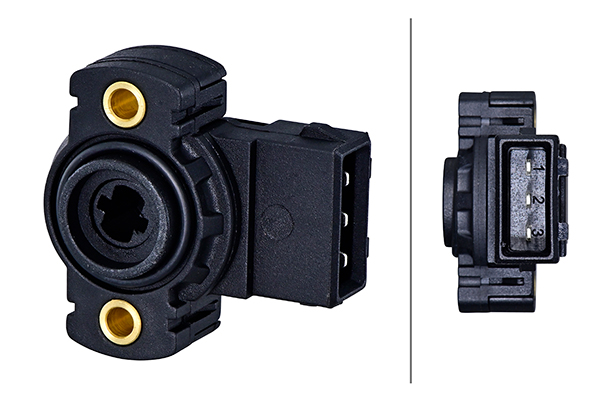 HELLA 6PX008476811 Gaz Kelebeği Konumu Sensörü.12v.Sürtünme Potansiyometresi.3-Kutuplu.Seat Ibiza/Vw Golf-Polo-Vento