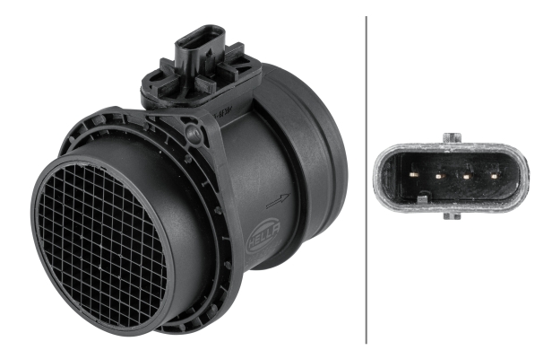 HELLA 8ET358095251 Hava Hacmi Ölçme Cihazi.Citro N C5-Ds4-Ds5/Ds Ds/Mini/Peugeot 208-308-408-508-3008-5008-Rcz