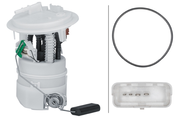 HELLA 8TF358303091 Yakit Besleme Ünitesi.12v.Elektrikli.4-Kutuplu.Peugeot 308