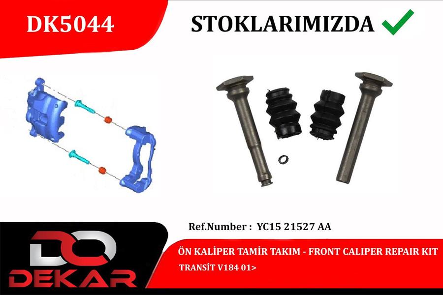 DEKAR DK5044 Ön Kaliper Tamir Takim Transit V184 01>