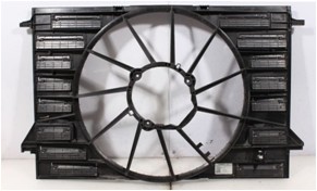 25-1302 Fan Motoru Davlumbazli Tekli Fan Rezistanssiz Audi A4 2016- / A5 2017- / A6 2019- / A5, Q5 2017- / 2.0 Tdi, 2.0 Tfsi, 1.4 Tfsi