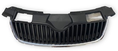 PRO-A 290843 On Panjur Krom Cerceve Ust Plastik Birlikte Mat Siyah Fabia 2007-2010