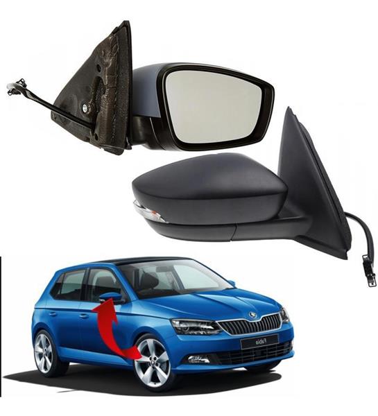 VM 615EHPR Dis Dikiz Aynasi Sag (6 Pin) Fabia